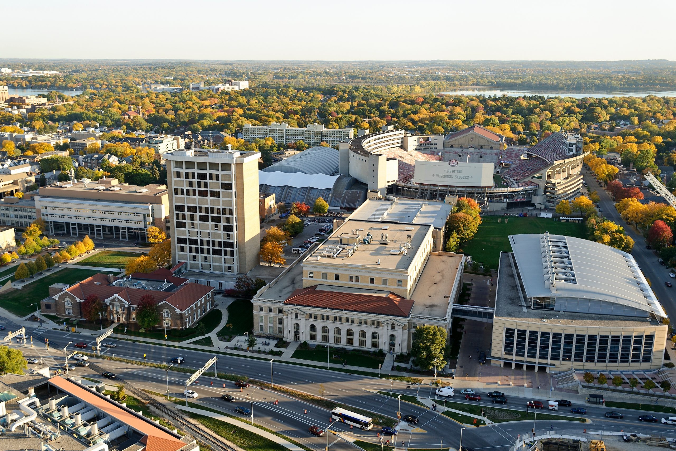 UW Engineering Campus Overhead Photo